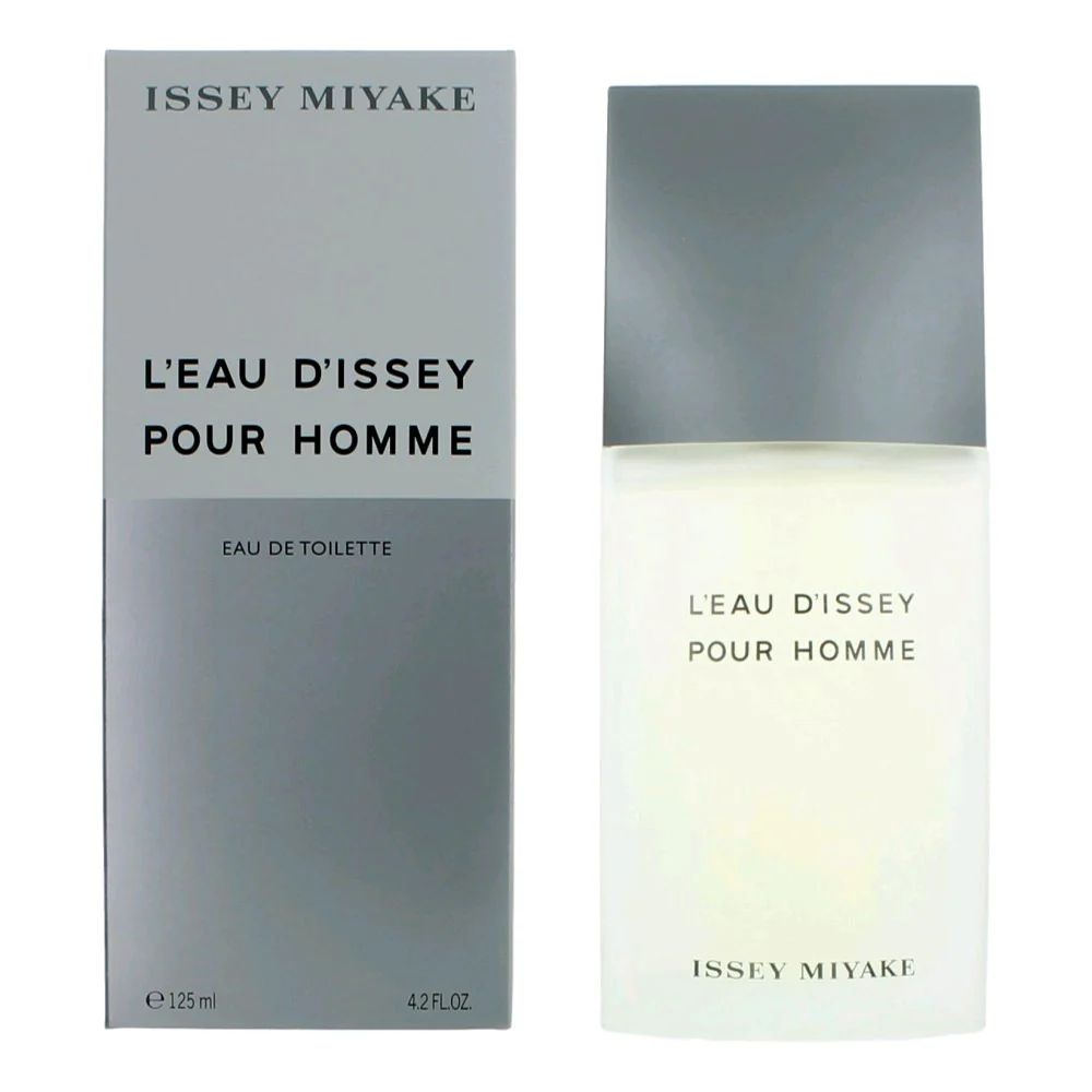 2pcs L'eau D'Issey Pour Homme by Issey Miyake, 4.2 oz Eau De Toilette Spray for Men