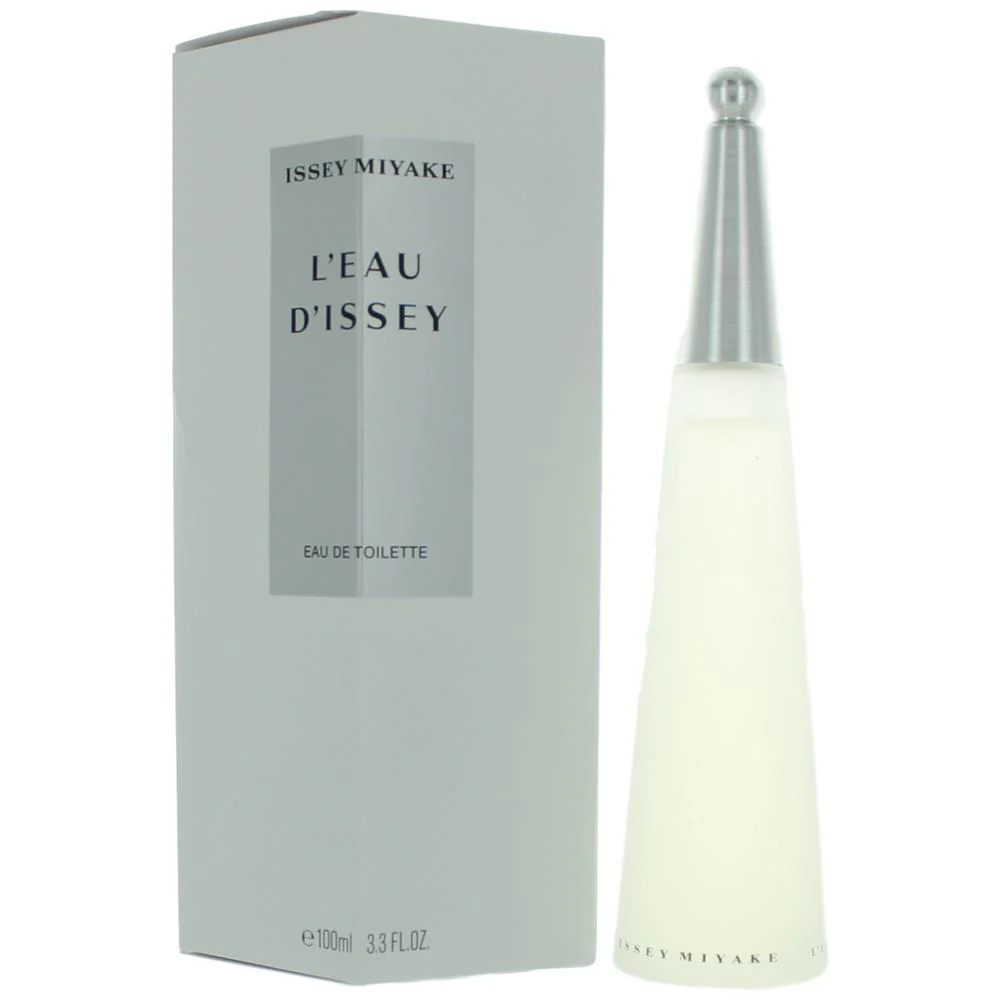 2pcs L'eau D'issey by Issey Miyake, 3.3 oz Eau De Toilette Spray for Women