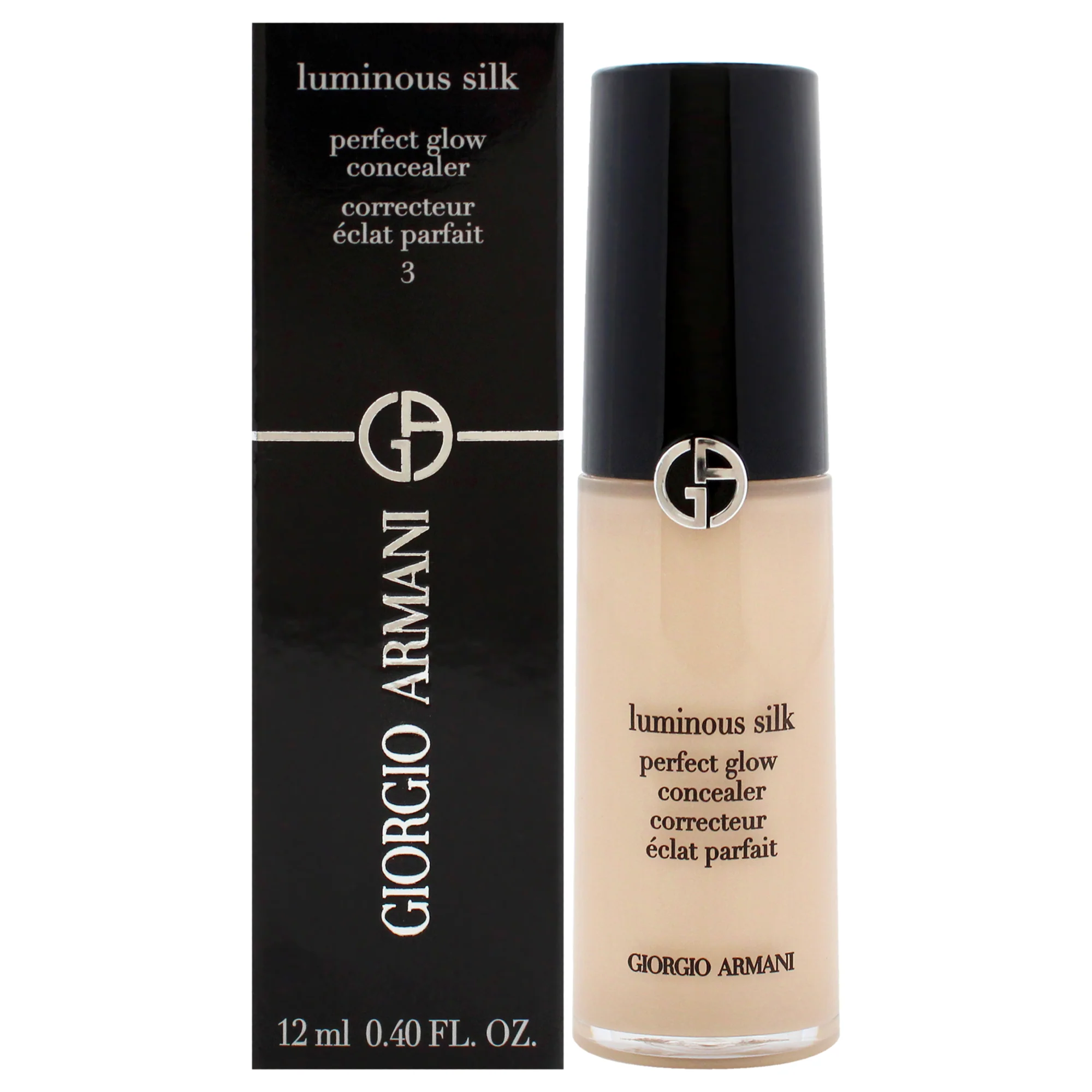 Luminous Silk Concealer - 3 Very Fair Golden by Giorgio Armani for Women - 0.40 oz Concealer
