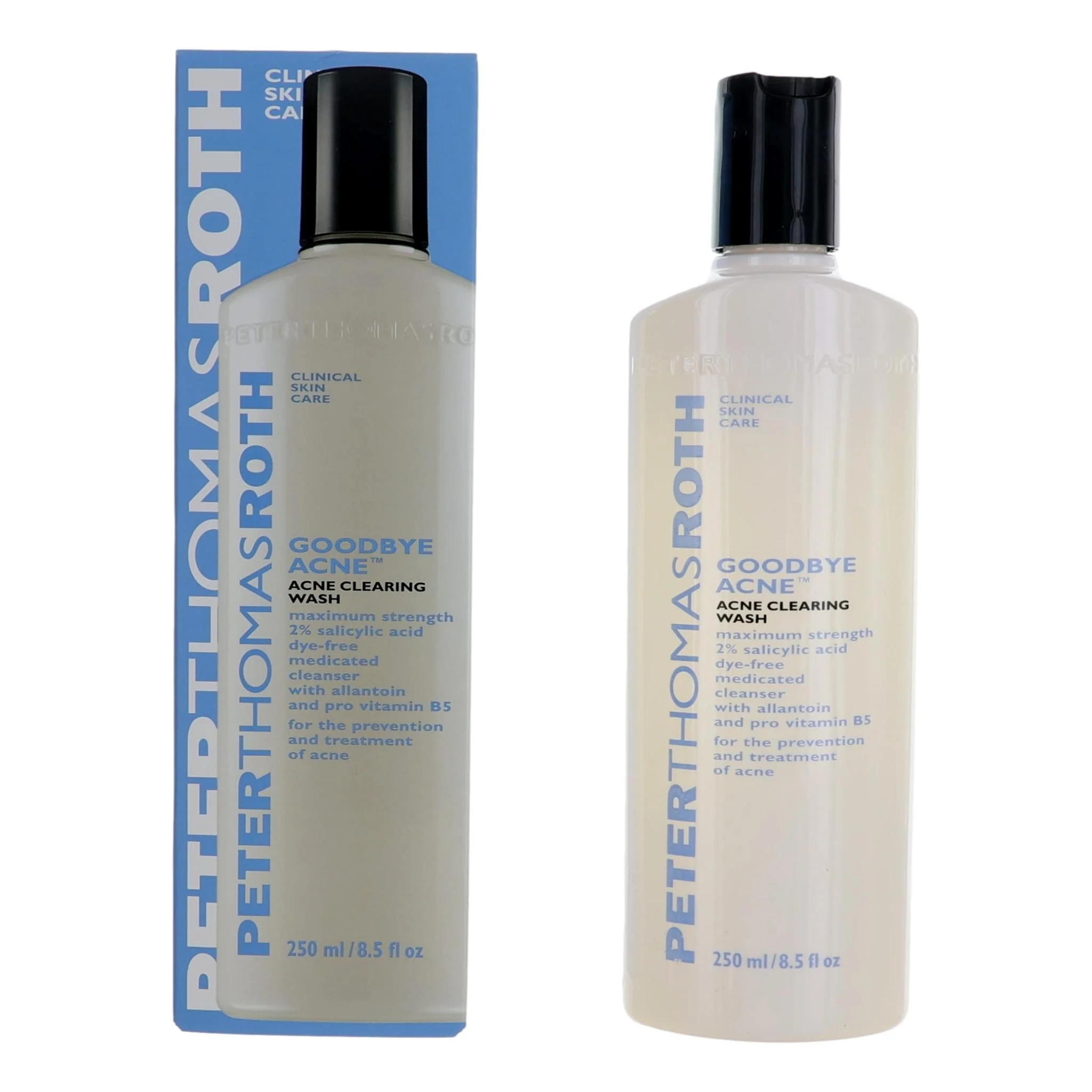 2pcs Peter Thomas Roth Goodbye Acne by Peter Thomas Roth, 8.5 oz Acne Clearing Wash