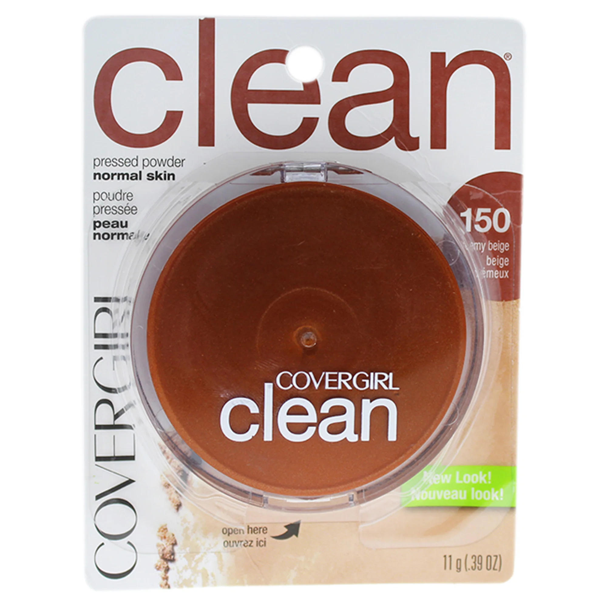 Clean Pressed Powder - 150 Creamy Beige by CoverGirl for Women - 0.39 oz Powder