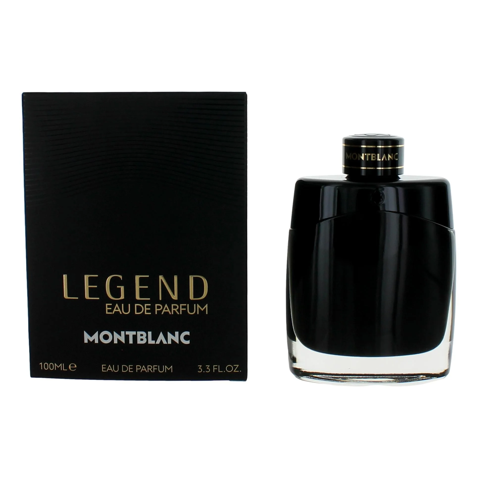 2pcs Mont Blanc Legend by Mont Blanc, 3.3 oz Eau De Parfum Spray for Men