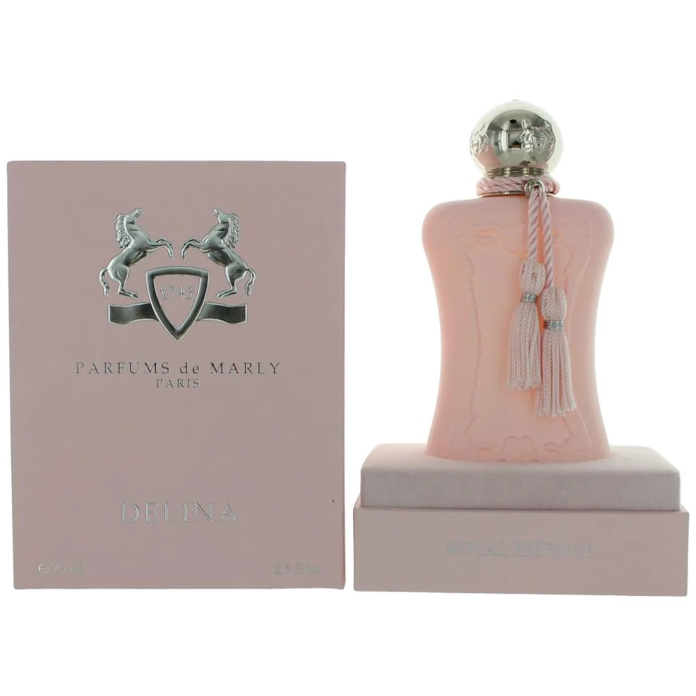 2pcs Parfums de Marly Delina by Parfums de Marly, 2.5 oz Eau De Parfum Spray for Women