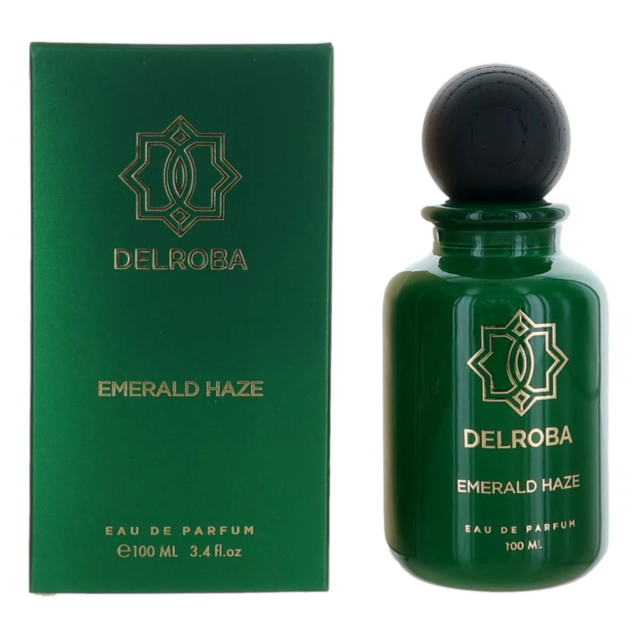 2pcs Delroba Emerald Haze by Delroba, 3.4 oz Eau de Parfum Spray for Women