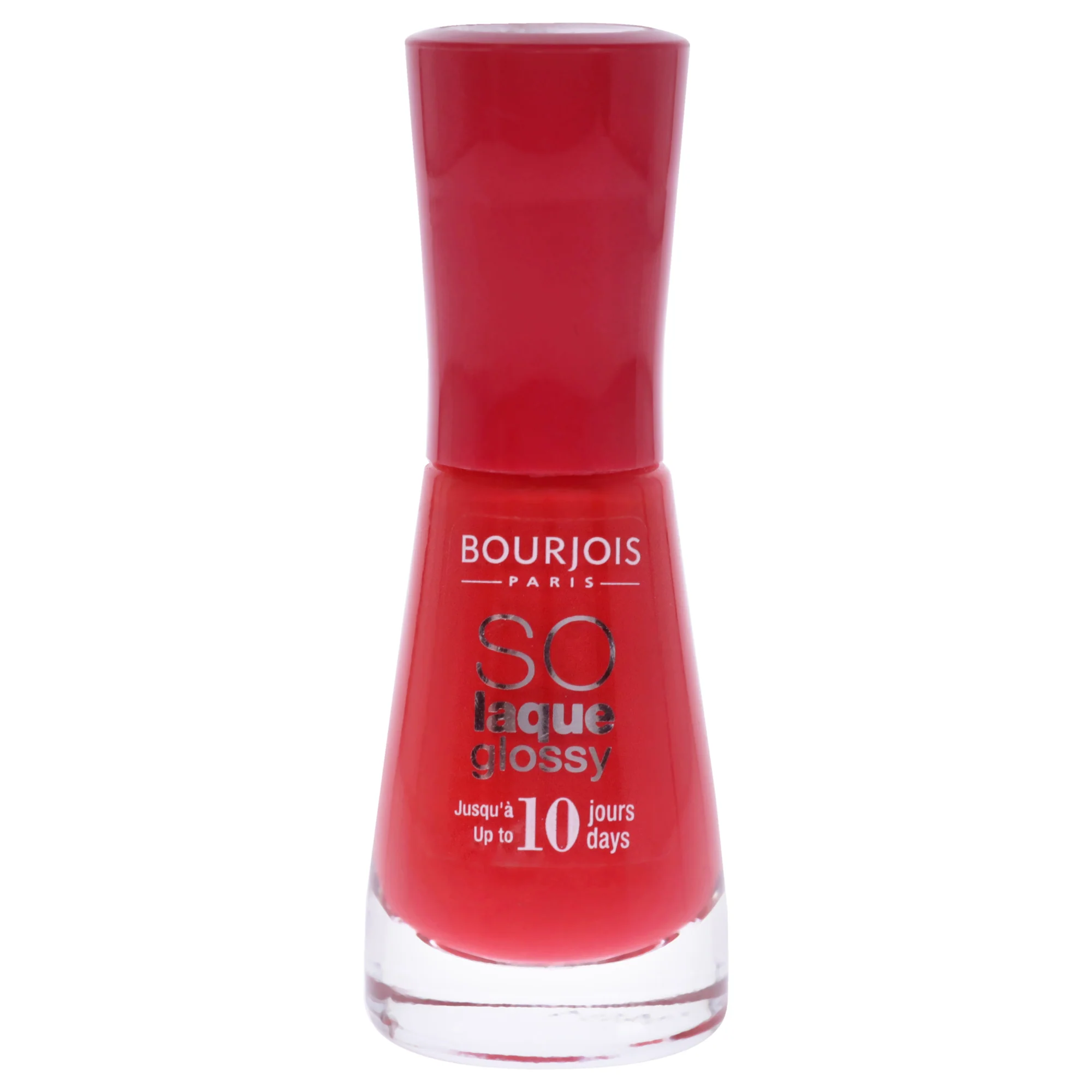 So Laque Glossy -02 Prepphibiscus by Bourjois for Women - 0.3 oz Nail Polish