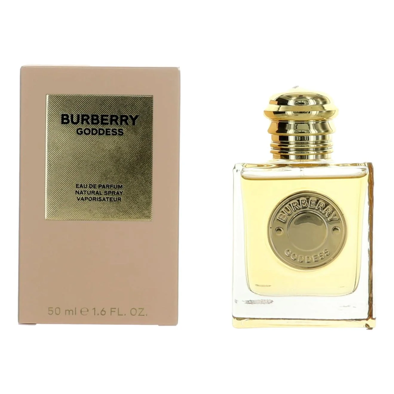 2pcs Burberry Goddess by Burberry, 1.6 oz Eau De Parfum Spray for Women