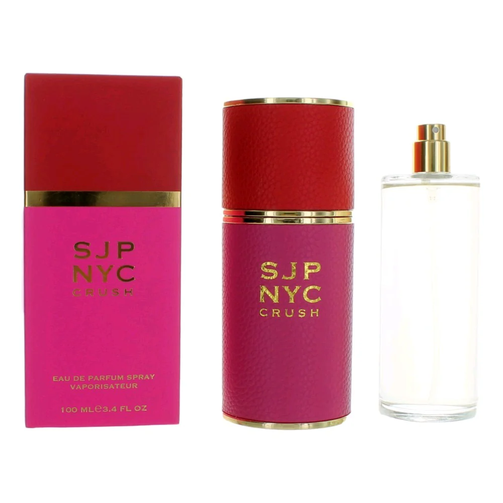 2pcs SJP NYC Crush by Sarah Jessica Parker, 3.4 oz Eau De Parfum Spray for Women
