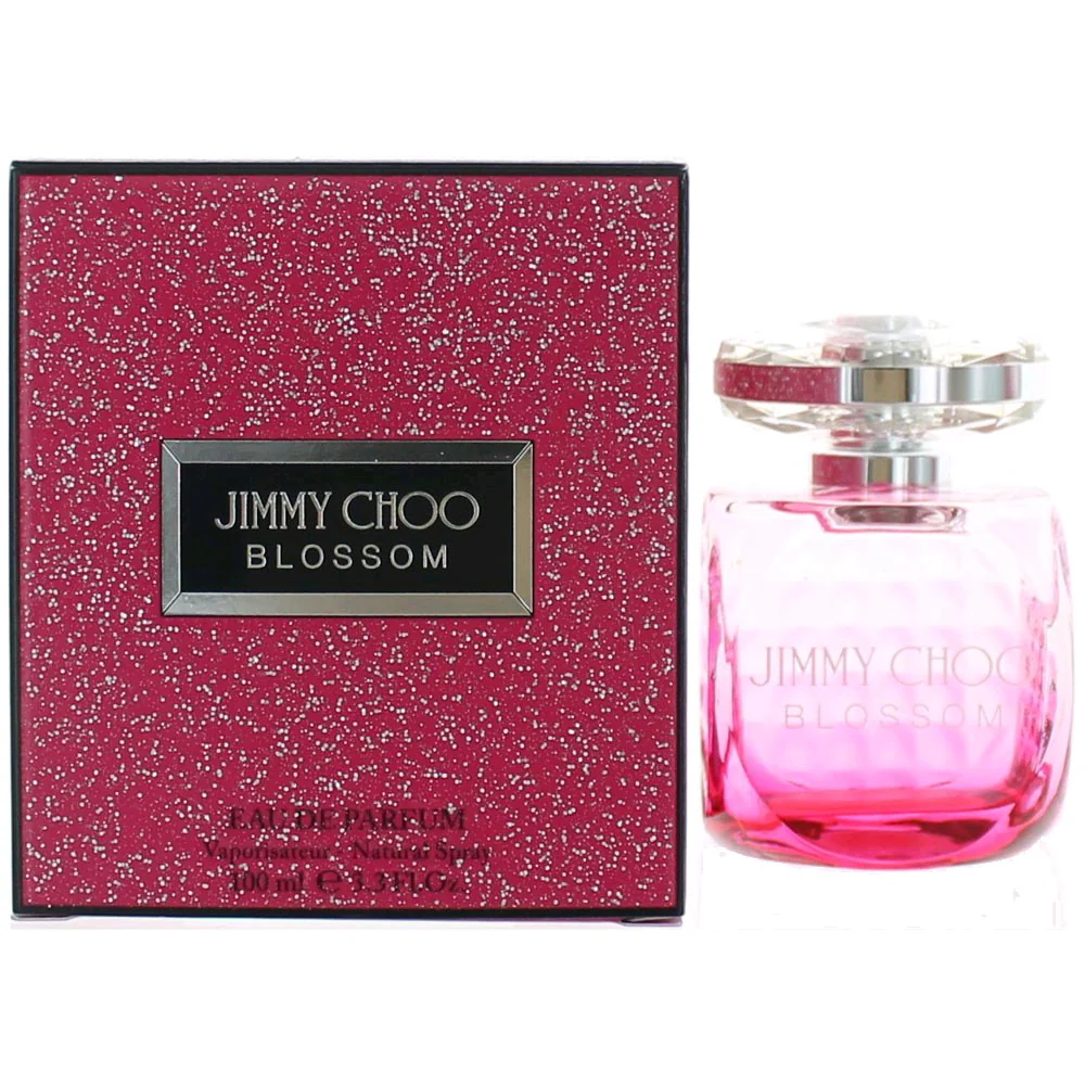 2pcs Jimmy Choo Blossom by Jimmy Choo, 3.3 oz Eau De Parfum Spray for Women