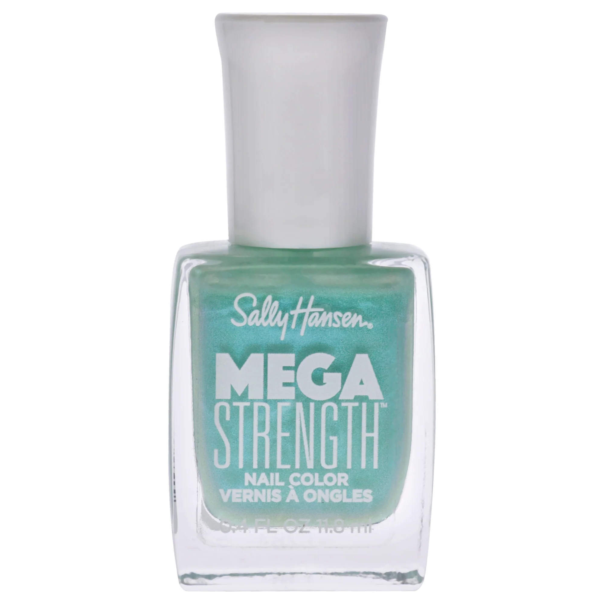 Mega Strength Nail Color - 065 Keepin It Reel by Sally Hansen for Women - 0.4 oz Nail Polish