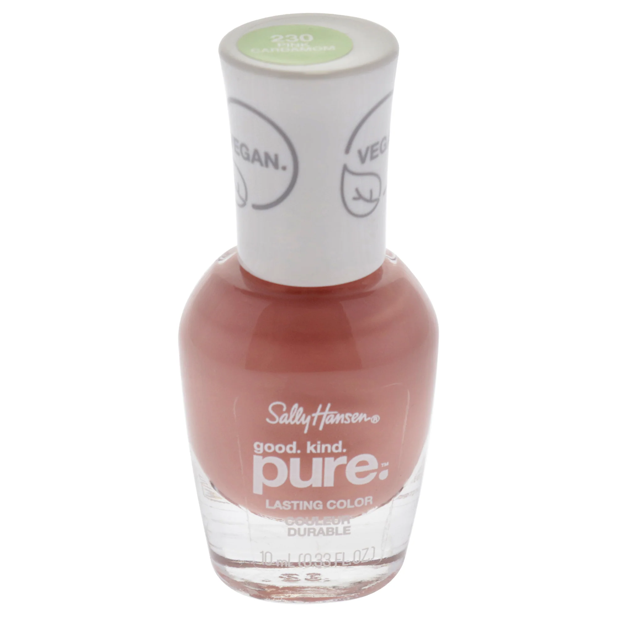 Good Kind Pure Vegan - Pink Cardamom by Sally Hansen for Women - 0.33 oz Nail Polish