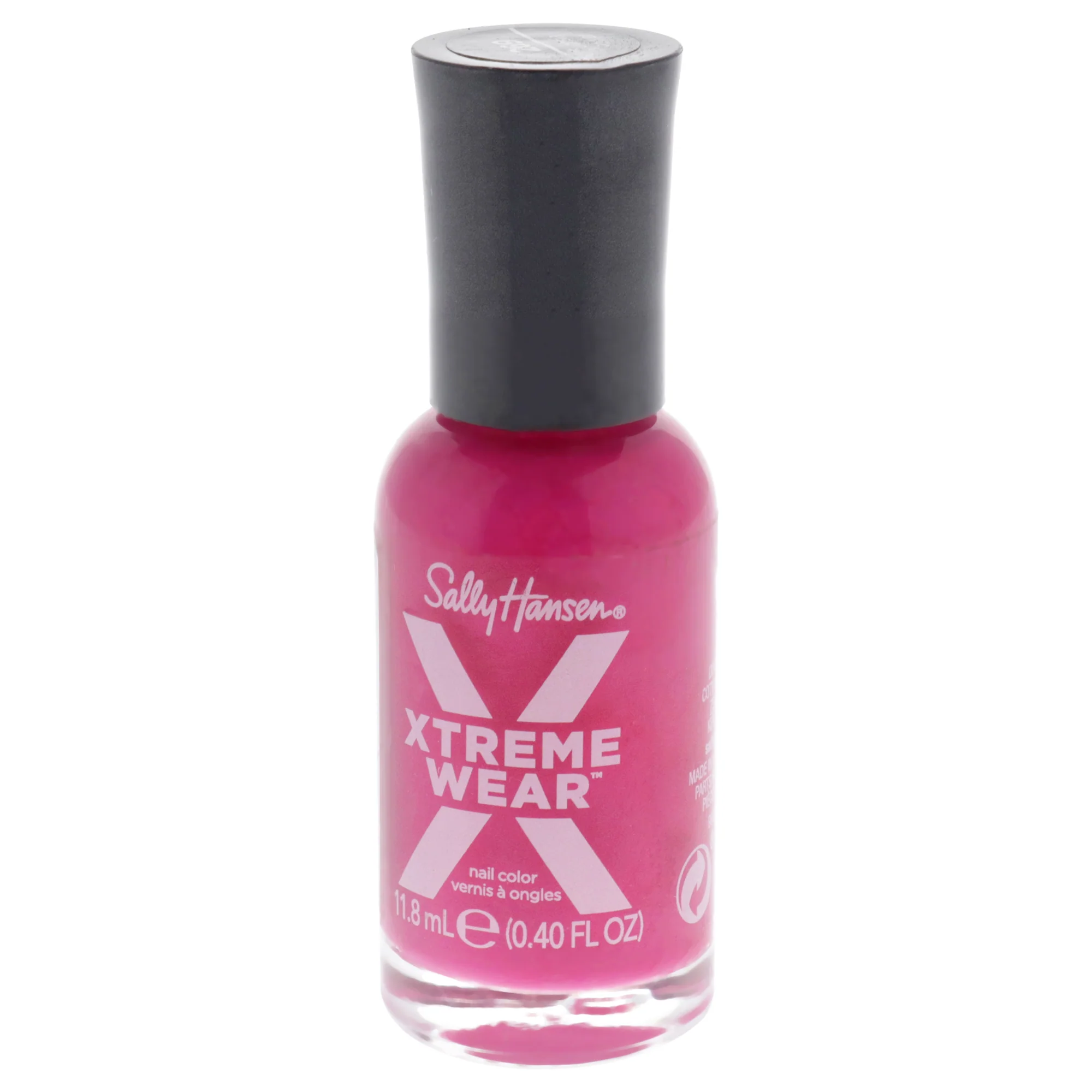 Hard As Nails Xtreme Wear Nail Color - 269 Fuchsia Power by Sally Hansen for Women - 0.4 oz Nail Polish