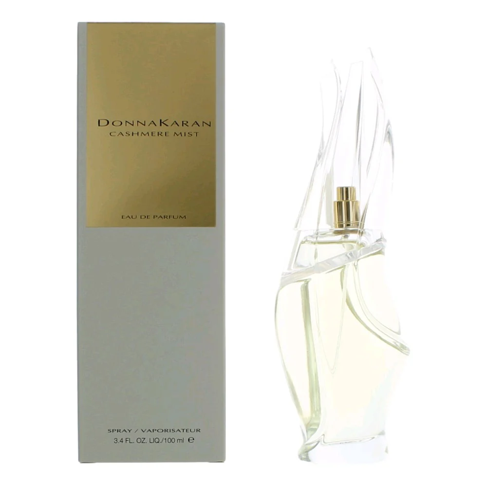 2pcs Cashmere Mist by Donna Karan, 3.4 oz Eau De Parfum Spray for Women