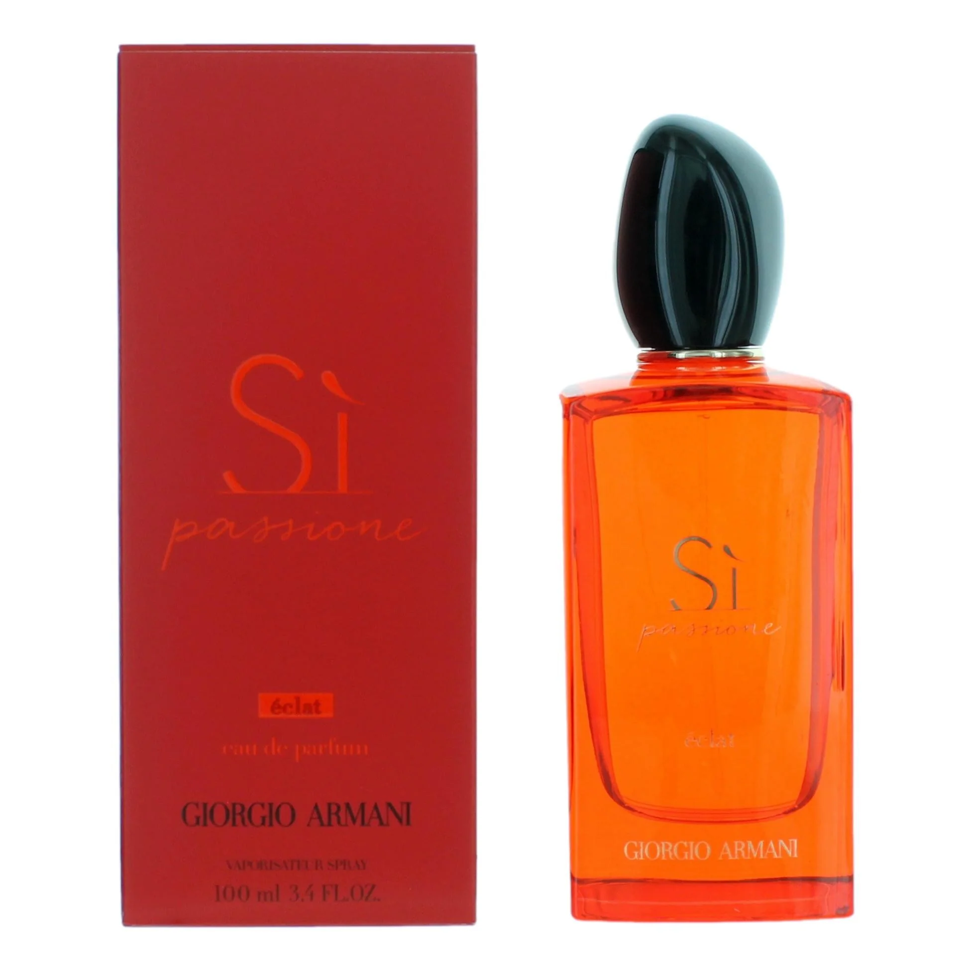 2pcs Si Passione Eclat by Giorgio Armani, 3.4 oz Eau De Parfum Spray for Women