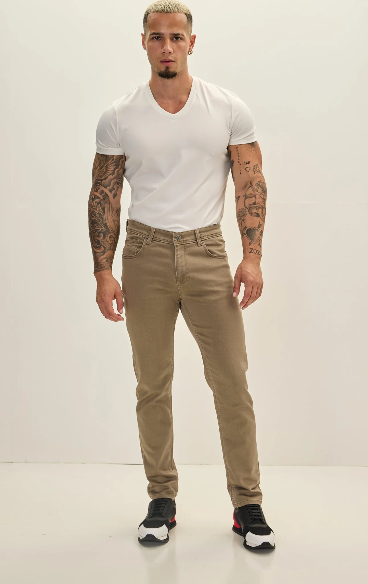 Men's Super Soft 5-pocket Style Pants - Stone