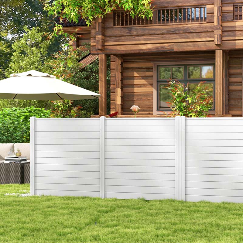 2/4 Panel Air Conditioner Fences for Garden Yard, 48