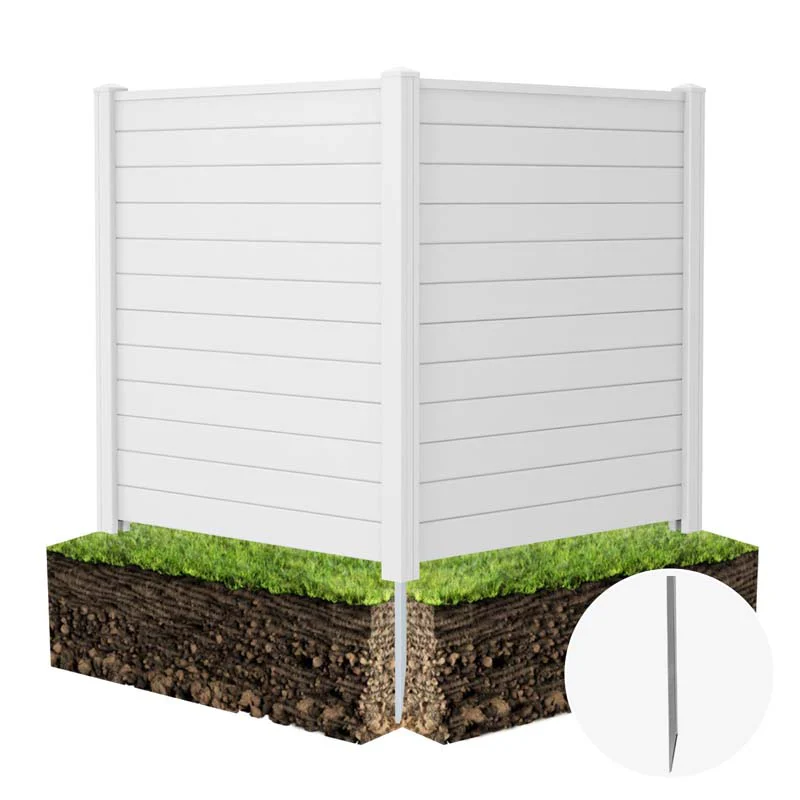 2/4 Panel Air Conditioner Fences for Garden Yard, 48