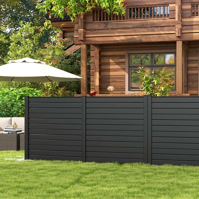 2/4 Panel Air Conditioner Fences for Garden Yard, 48