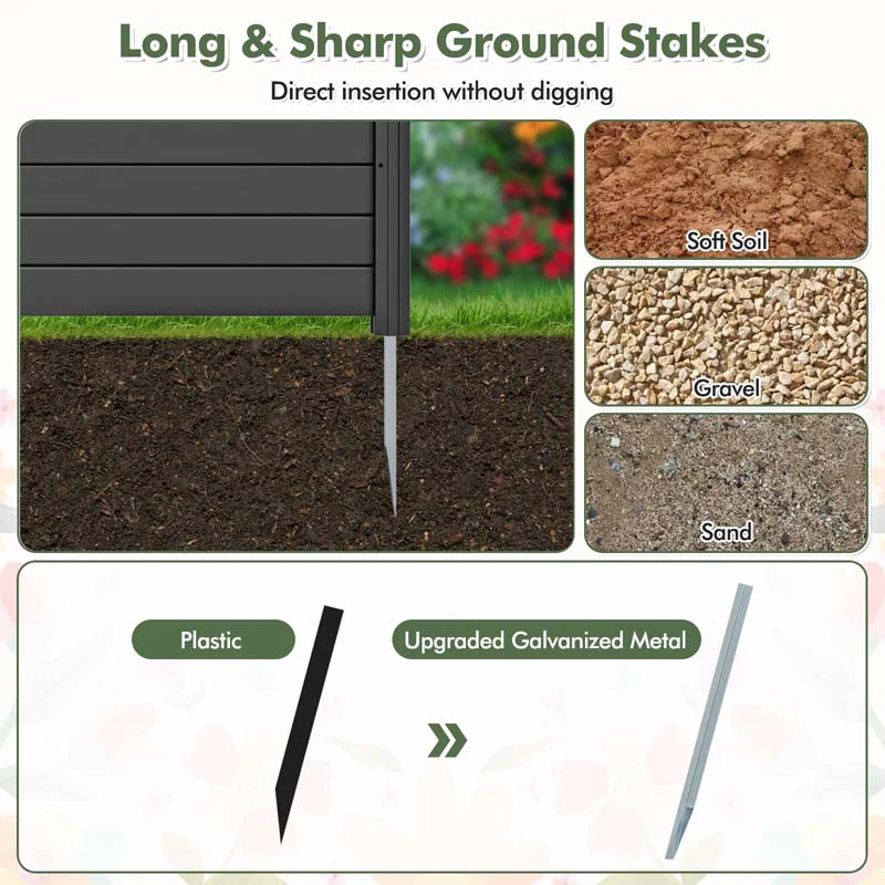 2/4 Panel Air Conditioner Fences for Garden Yard, 48