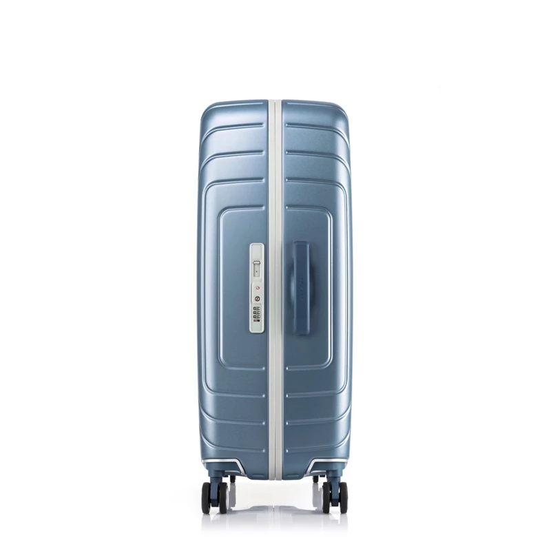 Ice Blue Samsonite Lite-Frame Checked Spinner Checked Luggage | 1308-OGVMK
