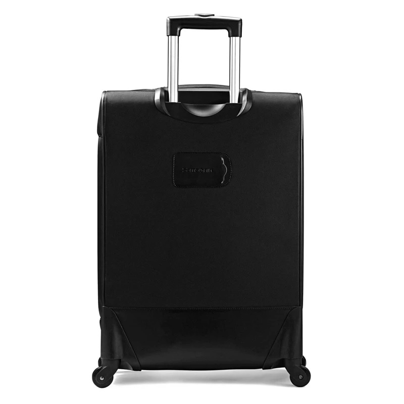 Black Samsonite Bartlett Large Spinner Checked Luggage | 6850-ZVLJX