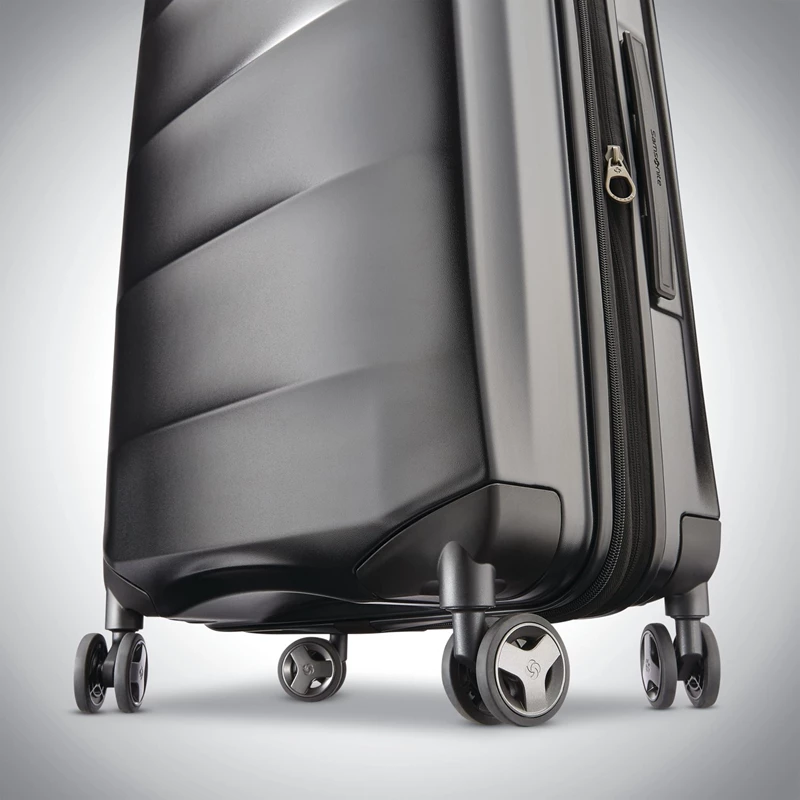 Stealth Black Samsonite Octiv Carry-On Spinner Hardside Luggage | 0623-GSHVR
