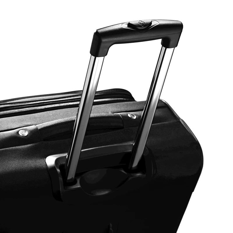 Black Samsonite Bartlett Large Spinner Checked Luggage | 6850-ZVLJX