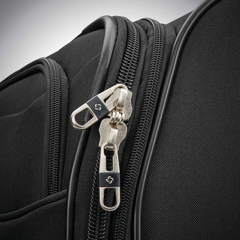 Black Samsonite StackIt™ Plus 2 Piece Set Softside Luggage | 0726-DSCOL