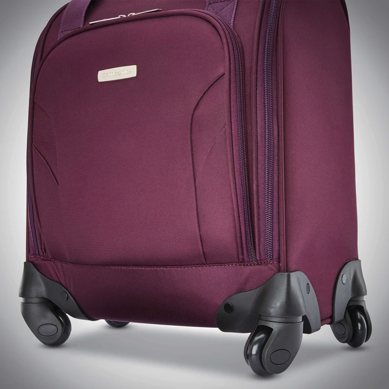 Light Beige / Grey Samsonite Spinner Underseater with USB Port Underseat Luggage | 7586-TWOGL