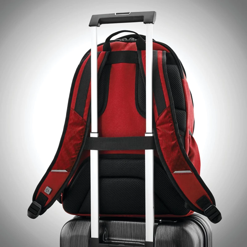 Classic Red Samsonite Carrier GSD Backpack Laptop Backpacks | 5196-IZJYX