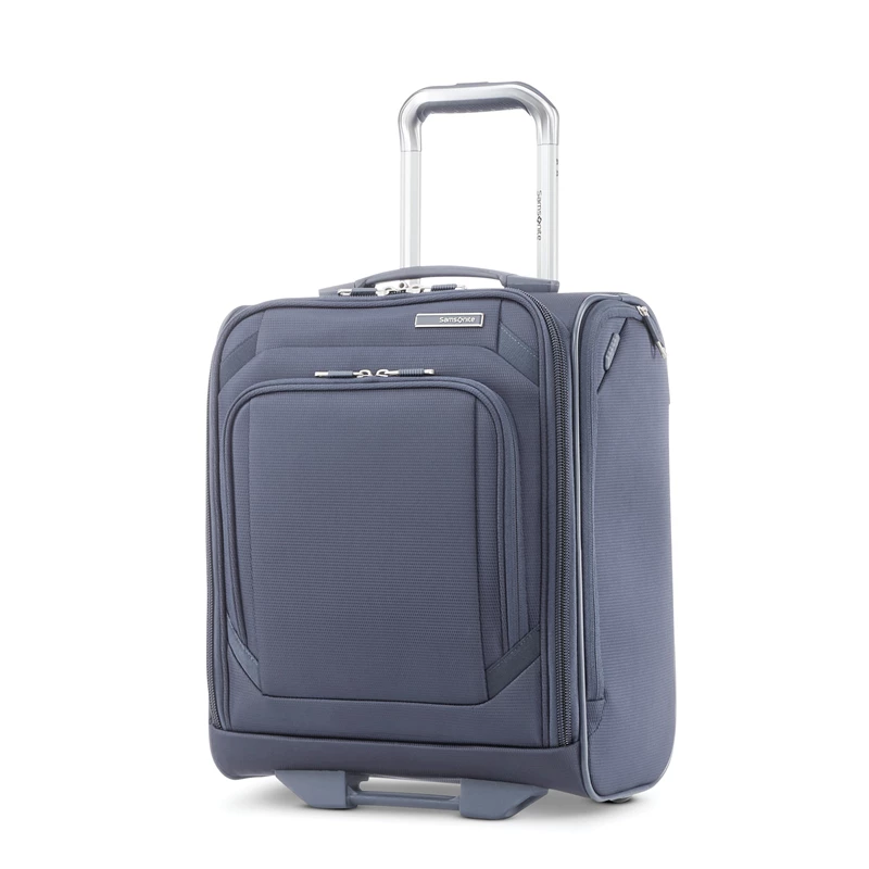 Light Beige / Grey Samsonite Ascentra Wheeled Underseater Underseat Luggage | 6290-XHCJZ