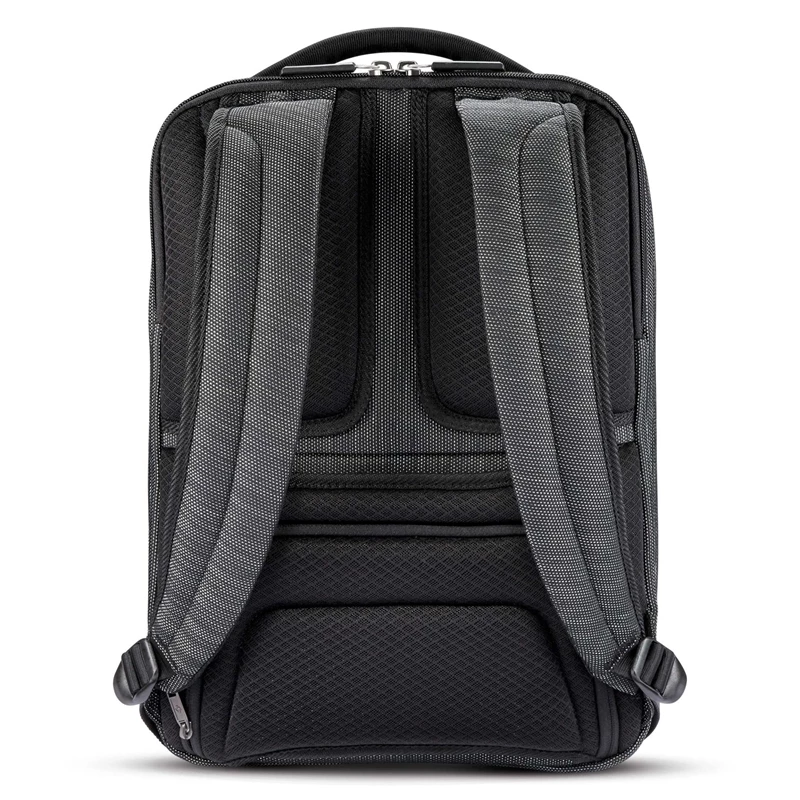 Black/Silver Samsonite SXK Slim Backpack Laptop Backpacks | 5914-UXVZN