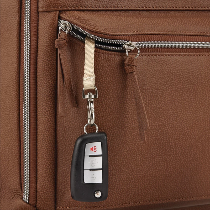 Cognac Samsonite Women's Leather Everyday Backpack Business Bags | 3249-ZDOUS