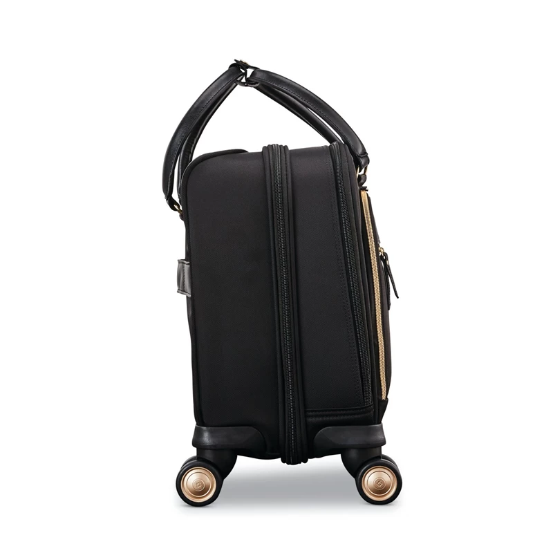 Black Samsonite Mobile Solution Spinner Mobile Office Business Bags | 3975-AKQOR
