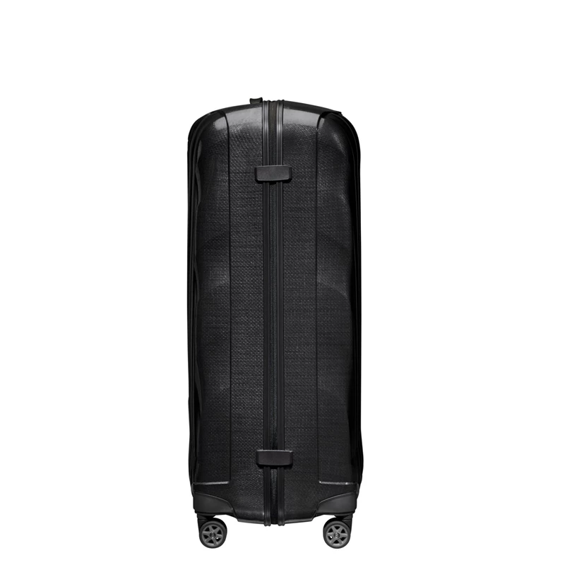 Black Samsonite C-Lite Extra Large Spinner Checked Luggage | 9042-QLGKP