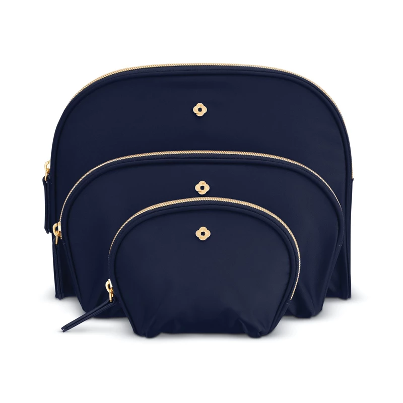 Navy Blue Samsonite Mobile Solution 3 Piece Travel Set Toiletry & Cosmetic Kits | 0749-FURCZ