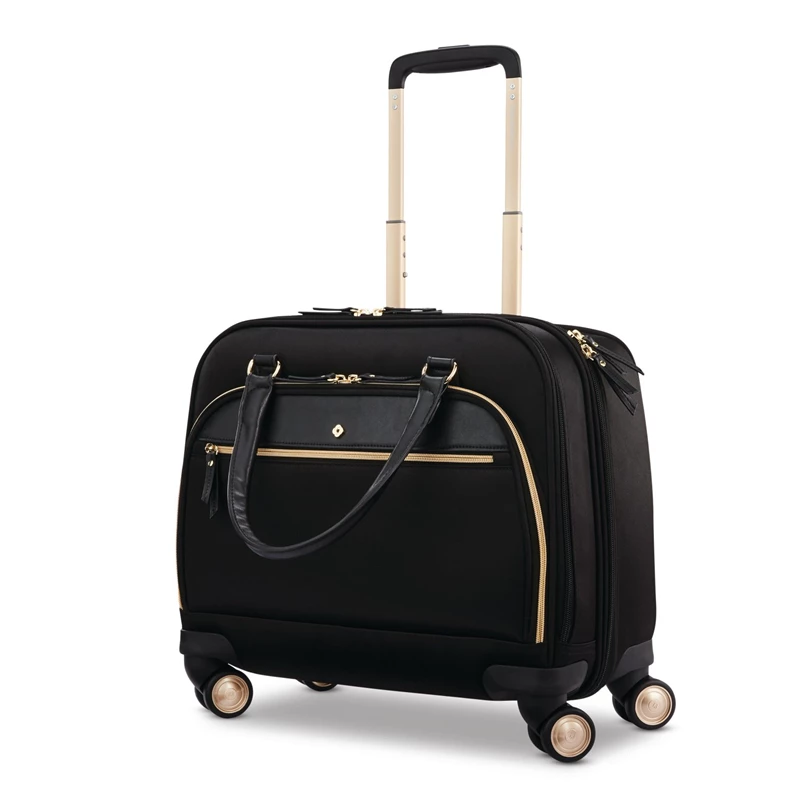 Black Samsonite Mobile Solution Spinner Mobile Office Wheeled Briefcases | 9567-MTNXR