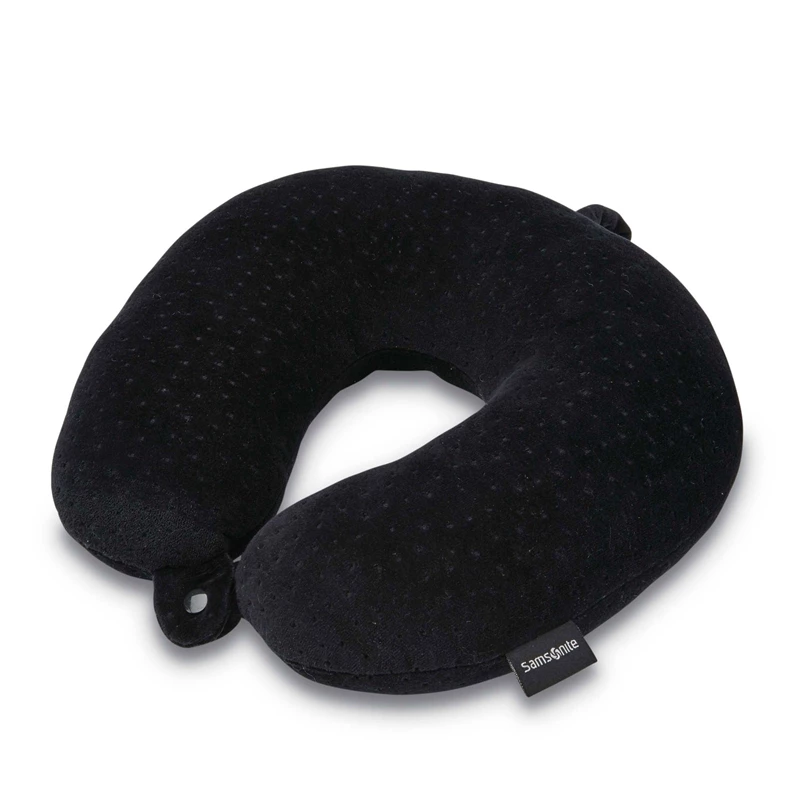 Black Samsonite Comfort Neck Pillow Travel Comfort | 7123-PNUZY
