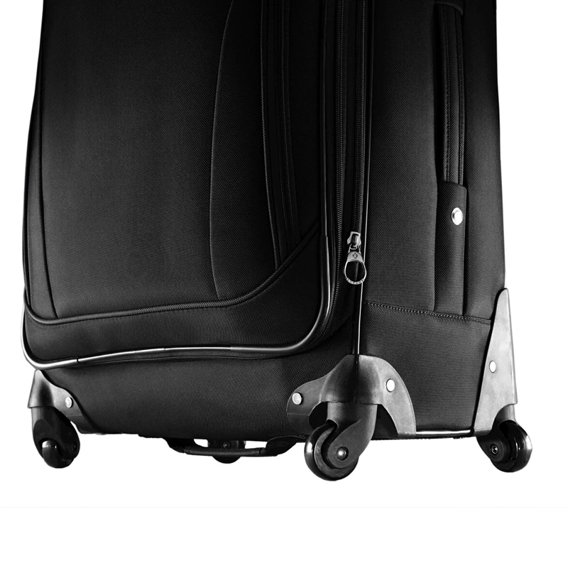 Black Samsonite Bartlett Large Spinner Checked Luggage | 6850-ZVLJX