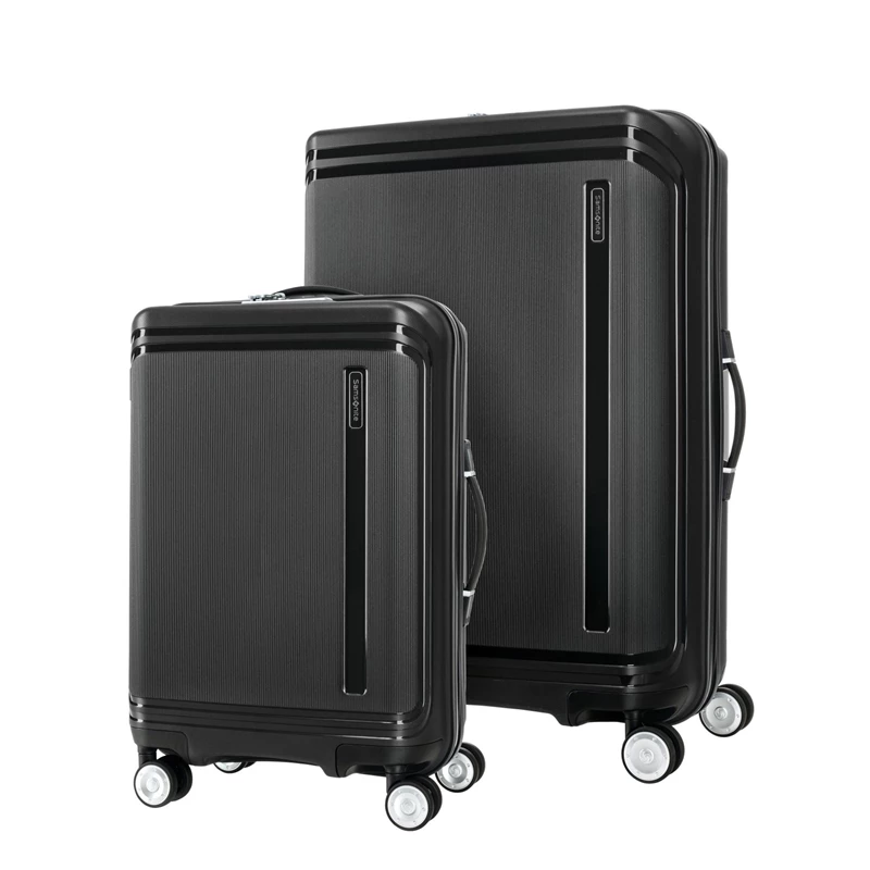 Black Samsonite Hartlan 2 Piece Set Luggage Sets | 0473-YMUXG