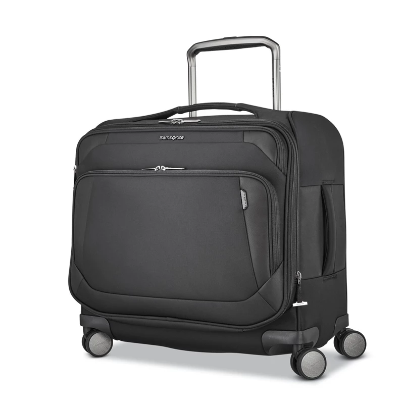 Black Samsonite Theorym Medium Glider Softside Luggage | 4095-RTCAB