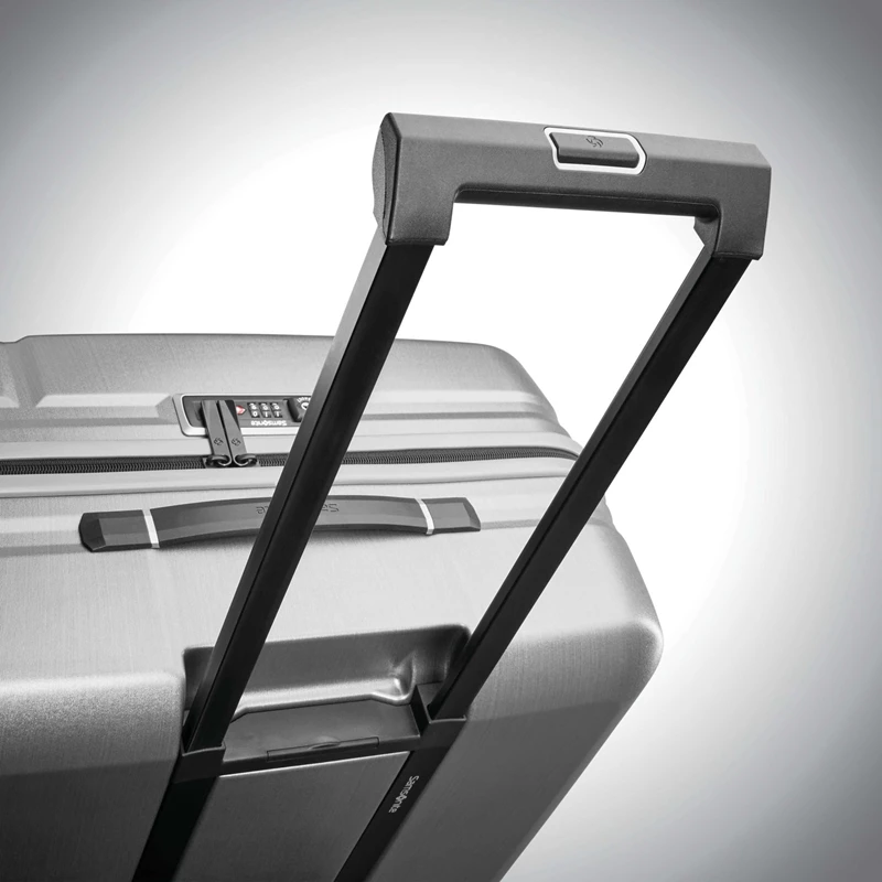 Silver Samsonite Novaire Extra Large Spinner Checked Luggage | 7462-OLQIP