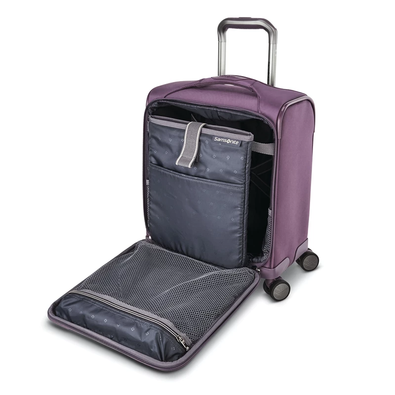 Navy Samsonite Theorym Underseater Spinner Underseat Luggage | 3925-DACEO