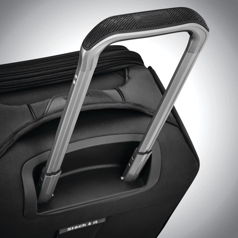 Black Samsonite Theorym Medium Spinner Softside Luggage | 5198-FRWVX