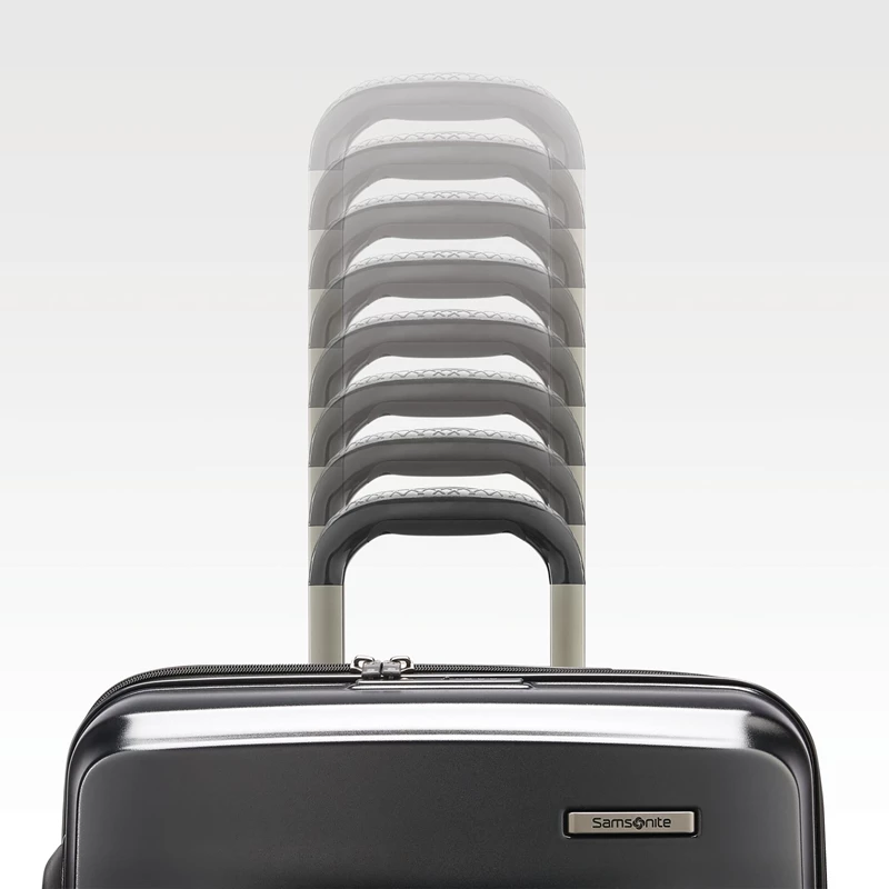 Stealth Black Samsonite Octiv Carry-On Spinner Hardside Luggage | 0623-GSHVR