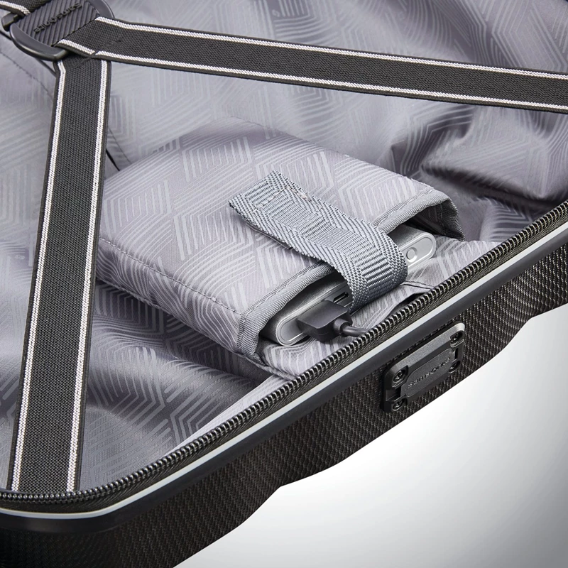 Onyx Black Samsonite Pivot 2 3 Piece Set Luggage Sets | 0617-QAVTM