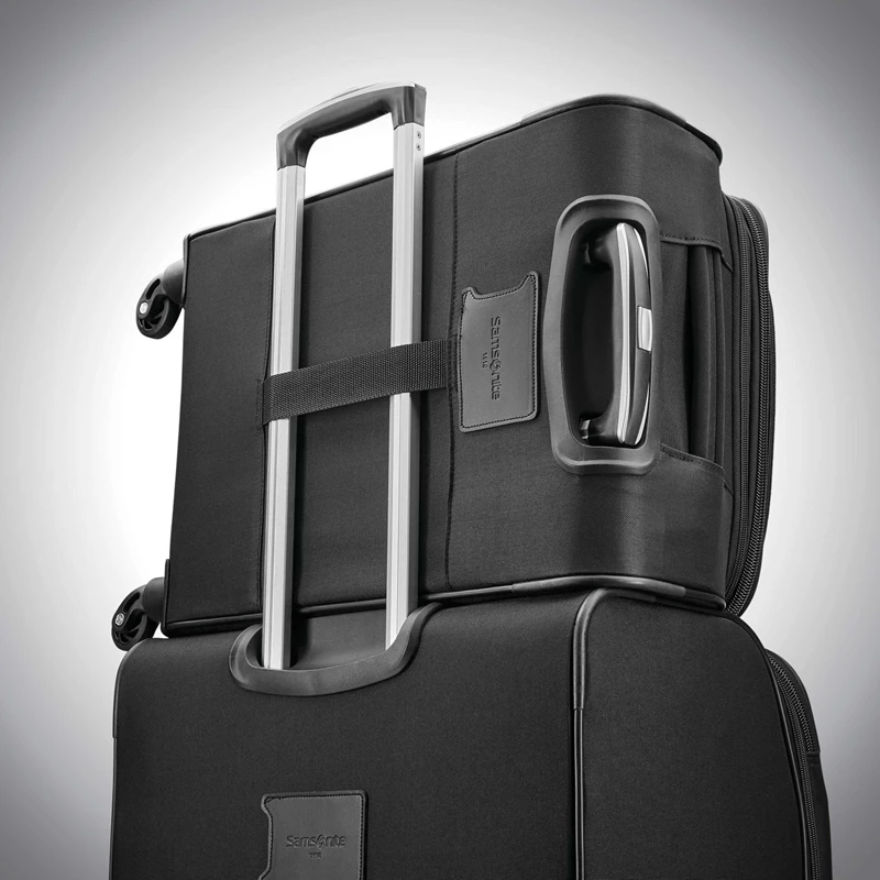 Black Samsonite StackIt™ Plus 2 Piece Set Softside Luggage | 0726-DSCOL