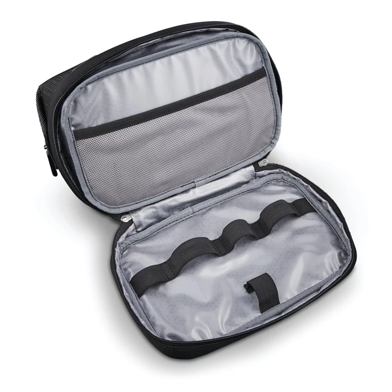 Black/Silver Samsonite SXK Toiletry Kit Toiletry & Cosmetic Kits | 6521-HKEZJ