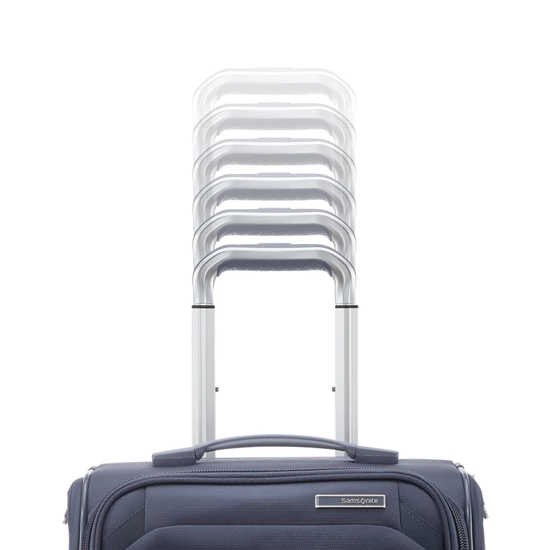 White / White / Beige Samsonite Ascentra Wheeled Underseater Underseat Luggage | 6035-SKJHD