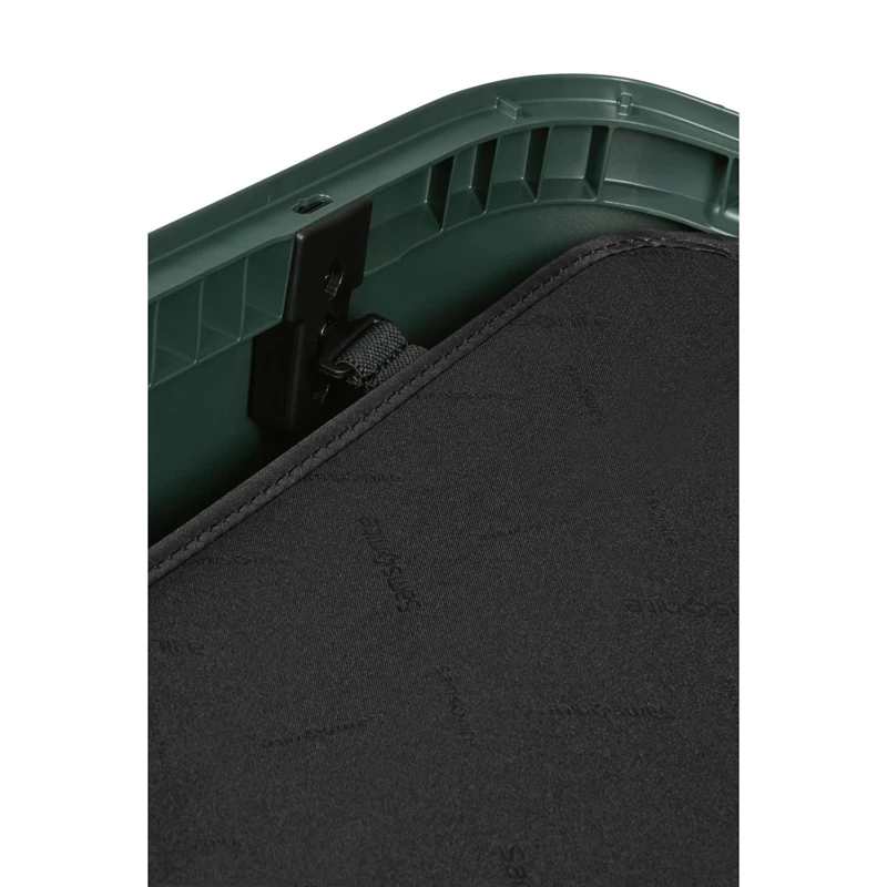 Forest Green Samsonite Maxsum Eco Large Spinner Checked Luggage | 4902-GRMXB