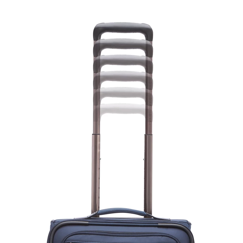 Navy/Gunmetal Samsonite NuRoad Carry-On Spinner Softside Luggage | 6982-EULPQ